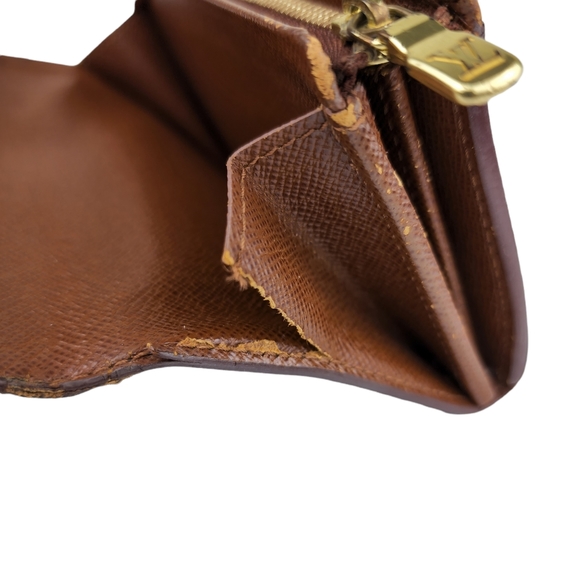 Louis Vuitton Monogram Porte Monnaie Tresor Canvas Wallet - Picture 5 of 8